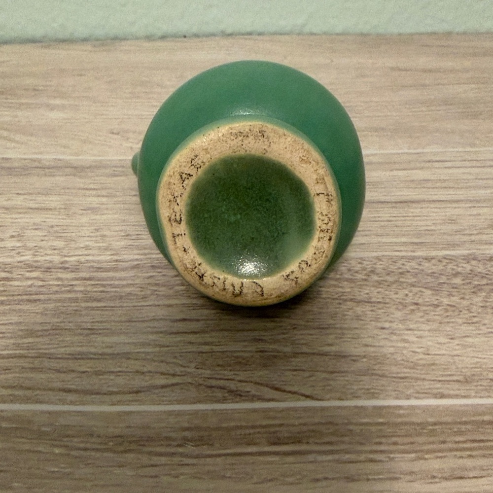 Green Ceramic Pitcher - Picture 6 of 7